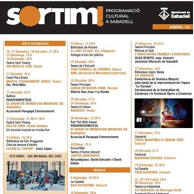SORTIM! ABRIL