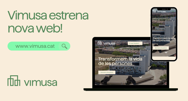 Vimusa renova la seva web per millorar l’accessibilitat i l’experiència de l’usuari