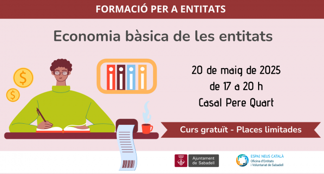 Taller: Economia bàsica de les entitats