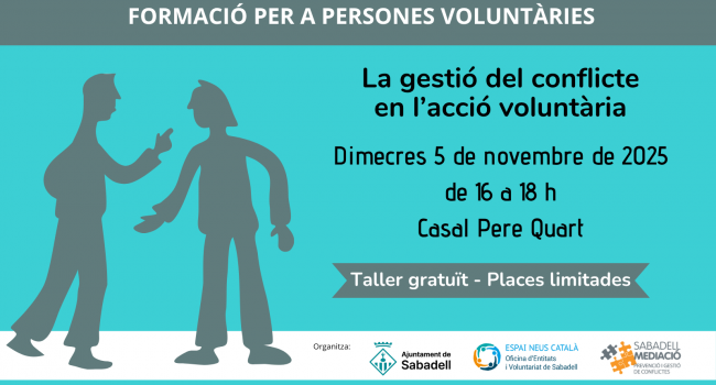 La gestió del conflicte en l'acció voluntària