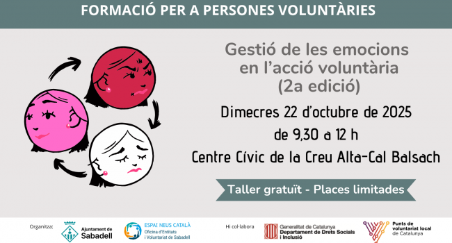 Gestió de les emocions en l'acció voluntària (2a edició)