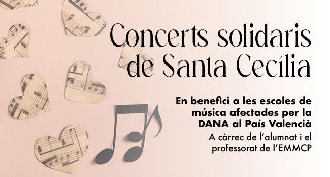 Concerts solidaris Santa Cecilia