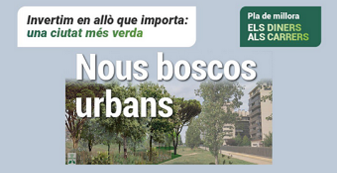 Nous boscos urbans