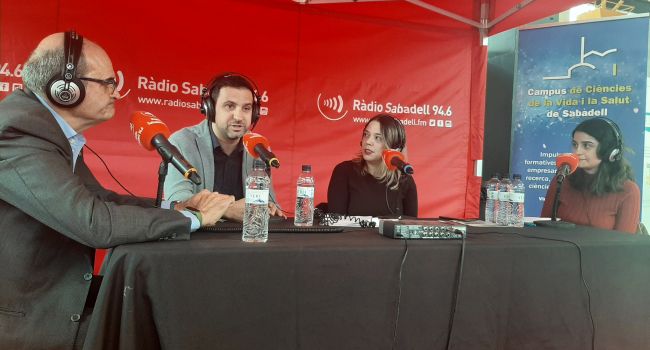 El Campus de ciències de la vida i la salut a Ràdio Sabadell