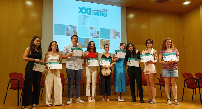 L’estudiant Alba Solé guanya el Premi Ciutat de Sabadell del Certamen Montserrat Miró de recerca amb un treball sobre la vulnerabilitat d’infants i joves