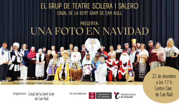 Teatre: Una foto en Navidad