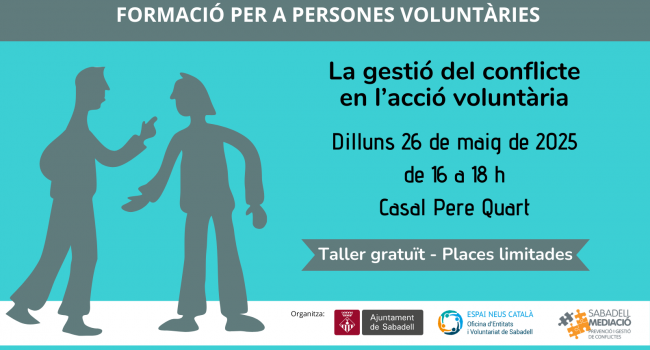 La gestió del conflicte en l'acció voluntària