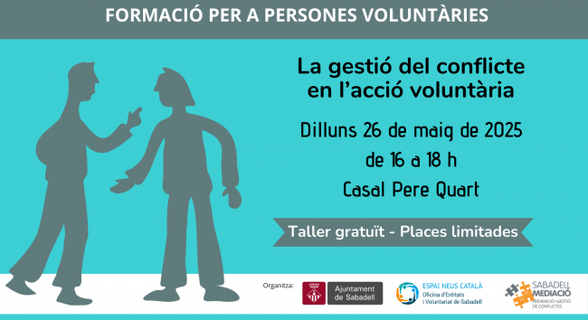 Taller: La gestió del conflicte en l'acció voluntària
