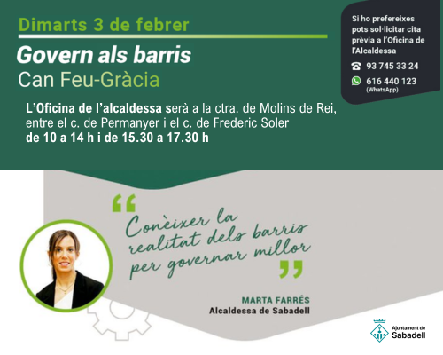 Govern als barris Can Feu-Gràcia