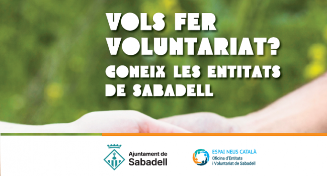 Vols fer voluntariat?