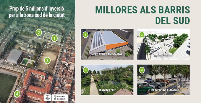 Millores als barris del Sud