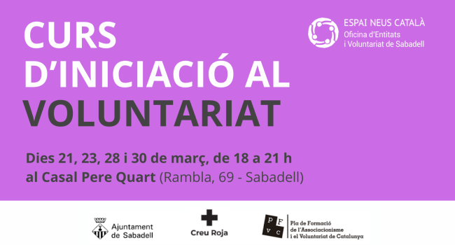 Curs d'Iniciació al Voluntariat