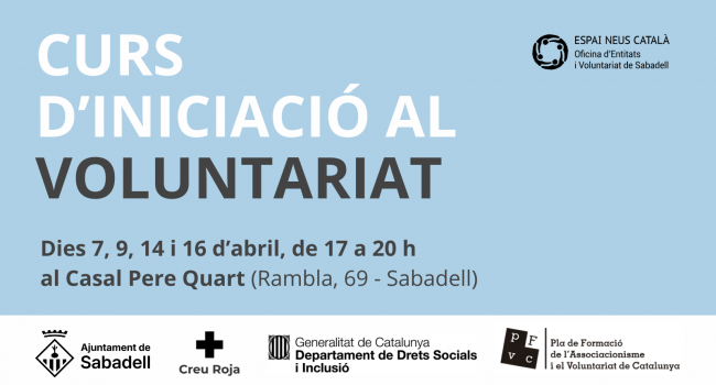 Curs d'Iniciació al Voluntariat