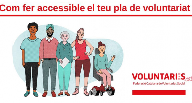 Guía: Com fer accessible el teu pla de voluntariat