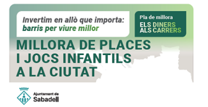 Millora de places i jocs infantils