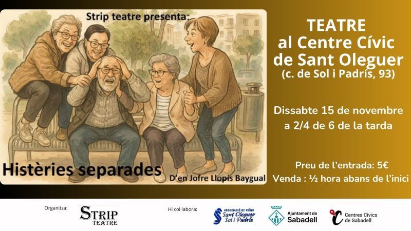 Teatre: Histèries separades