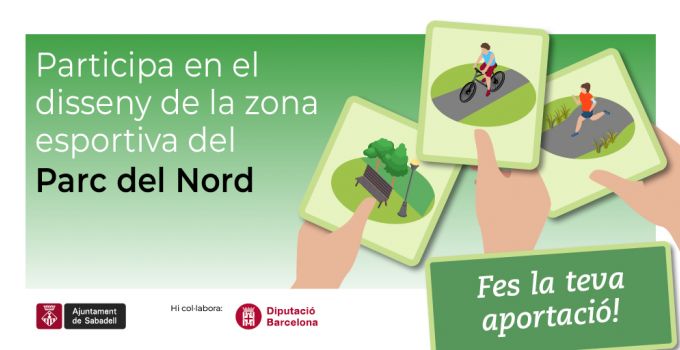 Participa en el disseny de la zona esportiva del Parc del Nord
