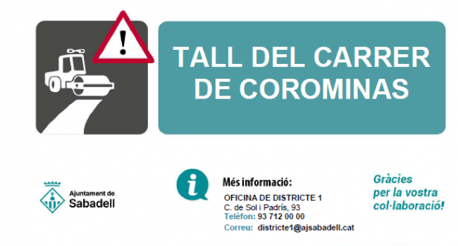 Tall del c. de Corominas
