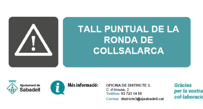 Tall puntual de la Ronda de Collsalarca