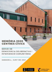 Memòria dels Centres Cívics 2020