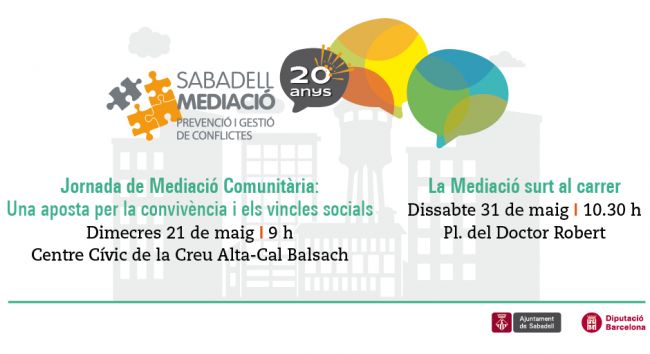 20 anys de Mediació Comunitària