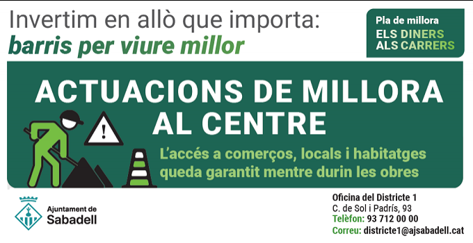 Actuacions de millora al centre