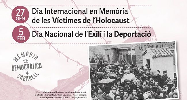 Programa d'activitats sobre l'Holocaust 