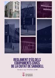 Reglament d'ús dels equipaments cívics de la ciutat de Sabadell