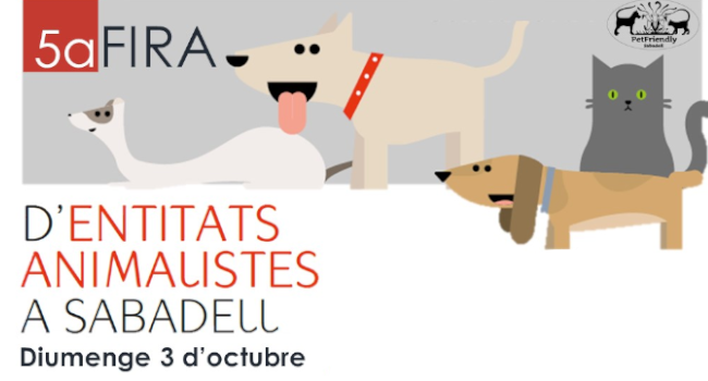 5a Fira d’Entitats Animalistes de Sabadell