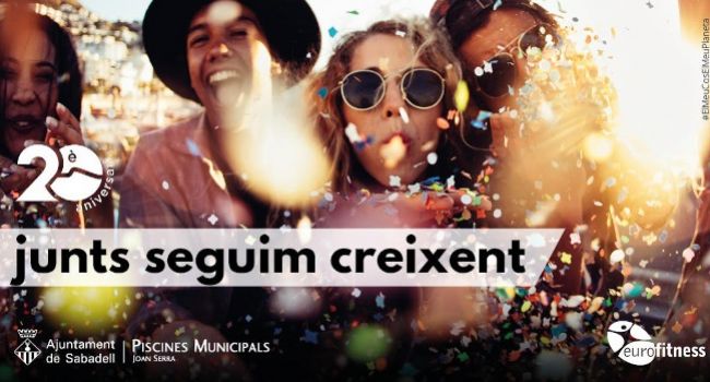 Les Piscines Municipals Joan Serra celebren el seu vintè aniversari