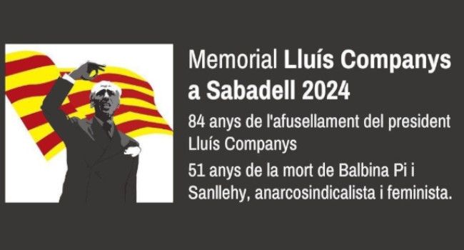 15 d'octubre - Memorial Lluís Companys a Sabadell 2024