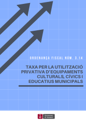 Taxa per a la utilització d'equipaments municipals: culturals, cívics i educatius