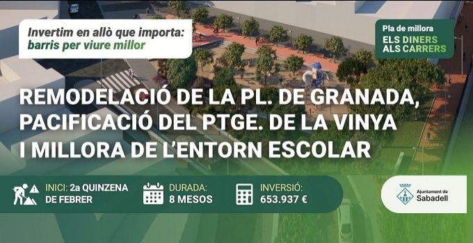 Remodelació de la pl. de Granada