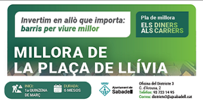 Millora de la plaça de Llívia