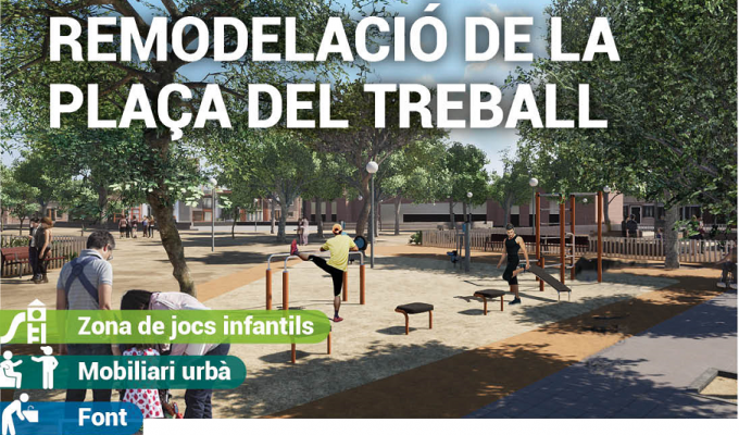 Remodelació de la pl. del Treball