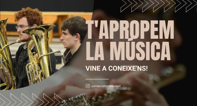 T'apropem la música!
