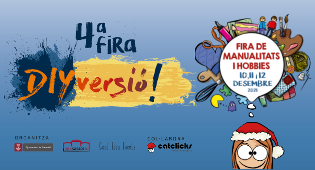 La 4a fira DIYversió! de manualitats i hobbies torna a Fira Sabadell els dies 10,11 i 12 de desembre
