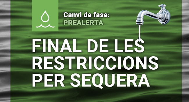 Davant l’aixecament de restriccions per sequera, l’Ajuntament comença a treballar per recuperar la normalitat 