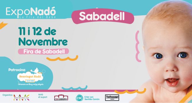 ExpoNadó torna a la Fira Sabadell l’11 i 12 de novembre, dedicada a l'embaràs, la infància i les noves famílies