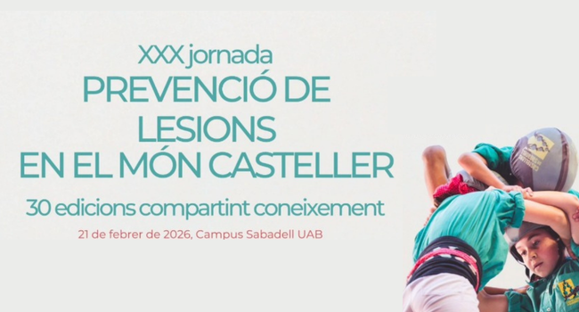 Sabadell acull la 30a Jornada de prevenció de lesions en el món casteller