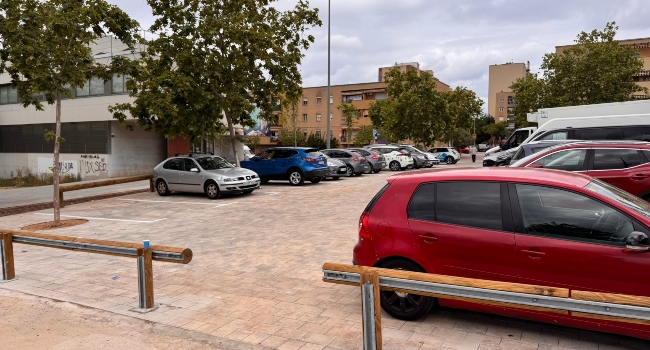 Els aparcaments d’Agustina d’Aragó i Jardins del Sud reobren un cop finalitzada la seva remodelació