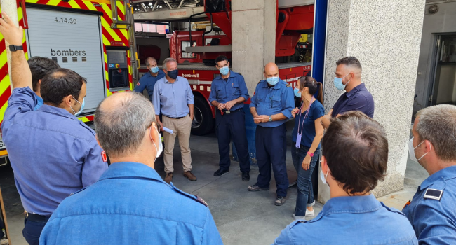 La coordinació i la col·laboració entre diferents cossos, clau en la prevenció i lluita contra els incendis