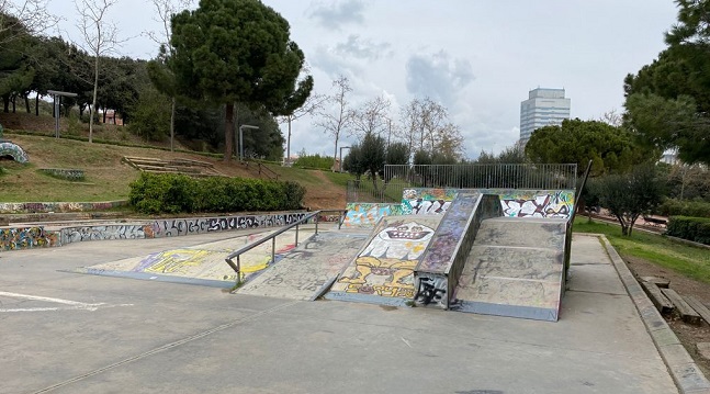 La renovació del skatepark del Parc de Catalunya aportarà elements més versàtils per patinar
