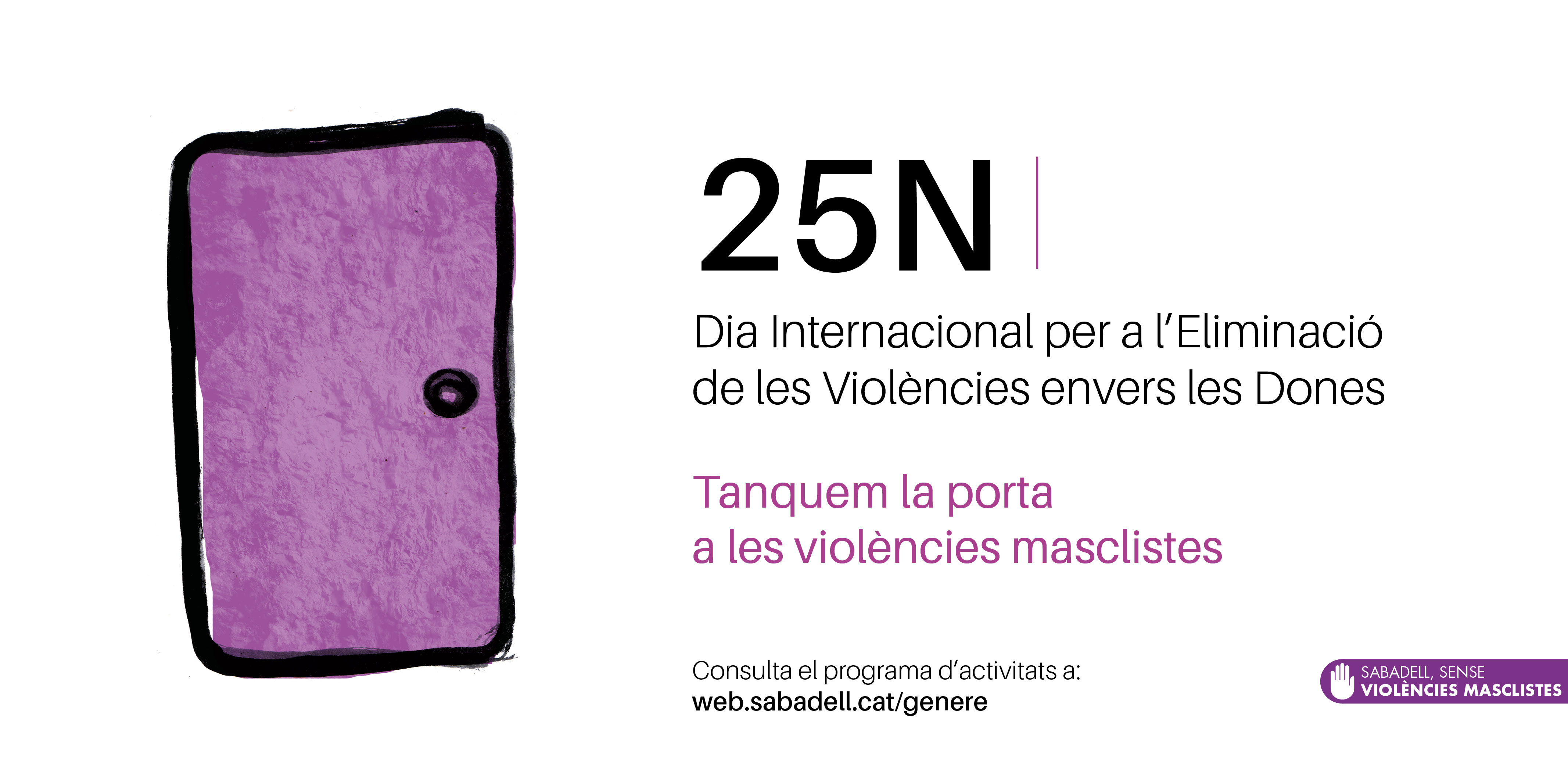 Actes de commemoració del Dia Internacional per a l’Eliminació de les Violències vers les Dones