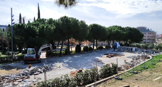 Comencen les obres de renovació del skatepark del Parc de Catalunya