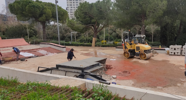 La remodelació del skatepark del Parc de Catalunya avança a bon ritme