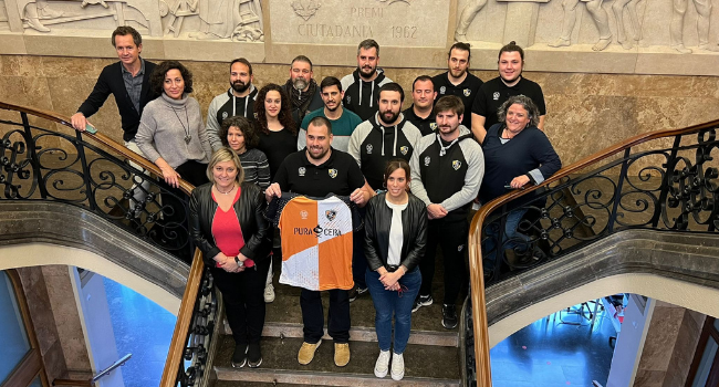 Rebuda institucional al Sabadell Rugby Club pel seu ascens a la Divisió d’Honor Catalana