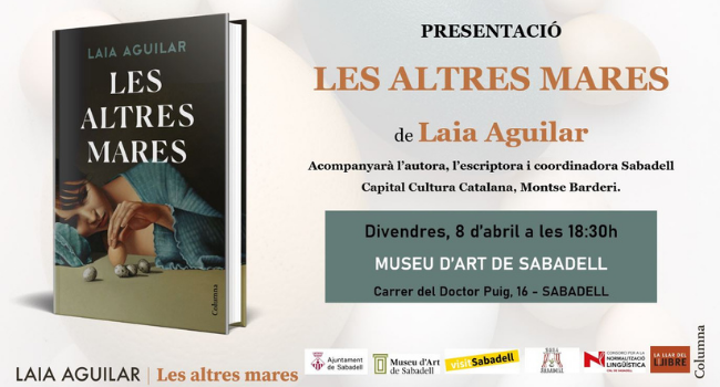 Es presenta el llibre “Les altres mares”, de l’escriptora Laia Aguilar