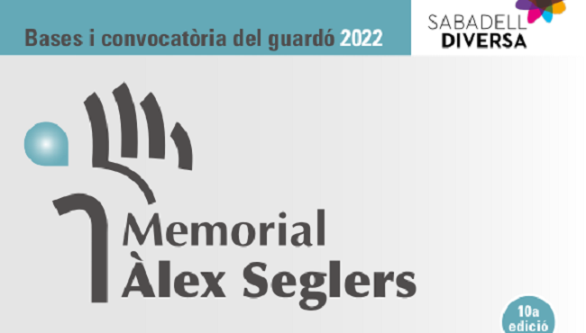 Convocada la desena edició del guardó Memorial Àlex Seglers
