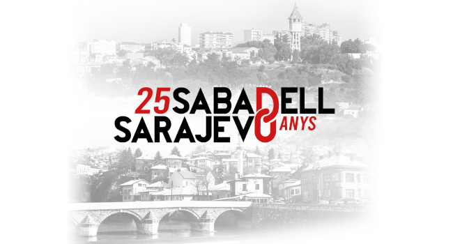 Acte central de la commemoració dels 25 anys de vincle amb Sarajevo, el dijous 16 de juny al Teatre Principal